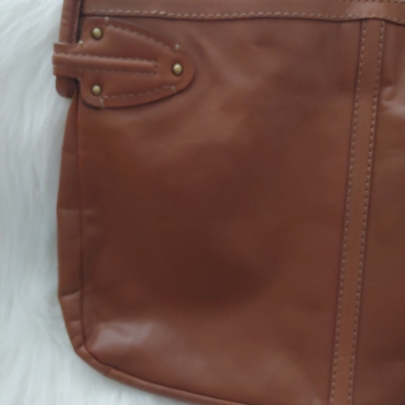Stuart Weitzman Brown Leather Bag - Picture 7 of 8